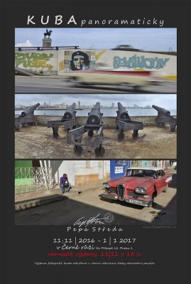 Výstava panoramatických fotografií z Kuby - krajina přírodní i městská