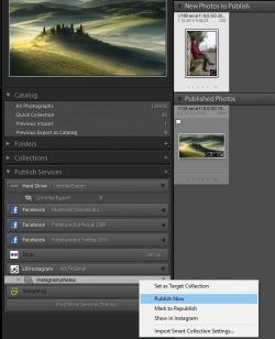 Jak publikovat fotografie z Adobe Lightroom na Instagram